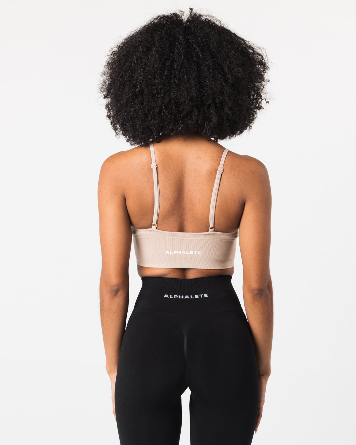 Seamless Ribbed Bra - Soft Linen Comfort for Everyday Wear | Perfect for Yoga, Workouts & Relaxing at Home