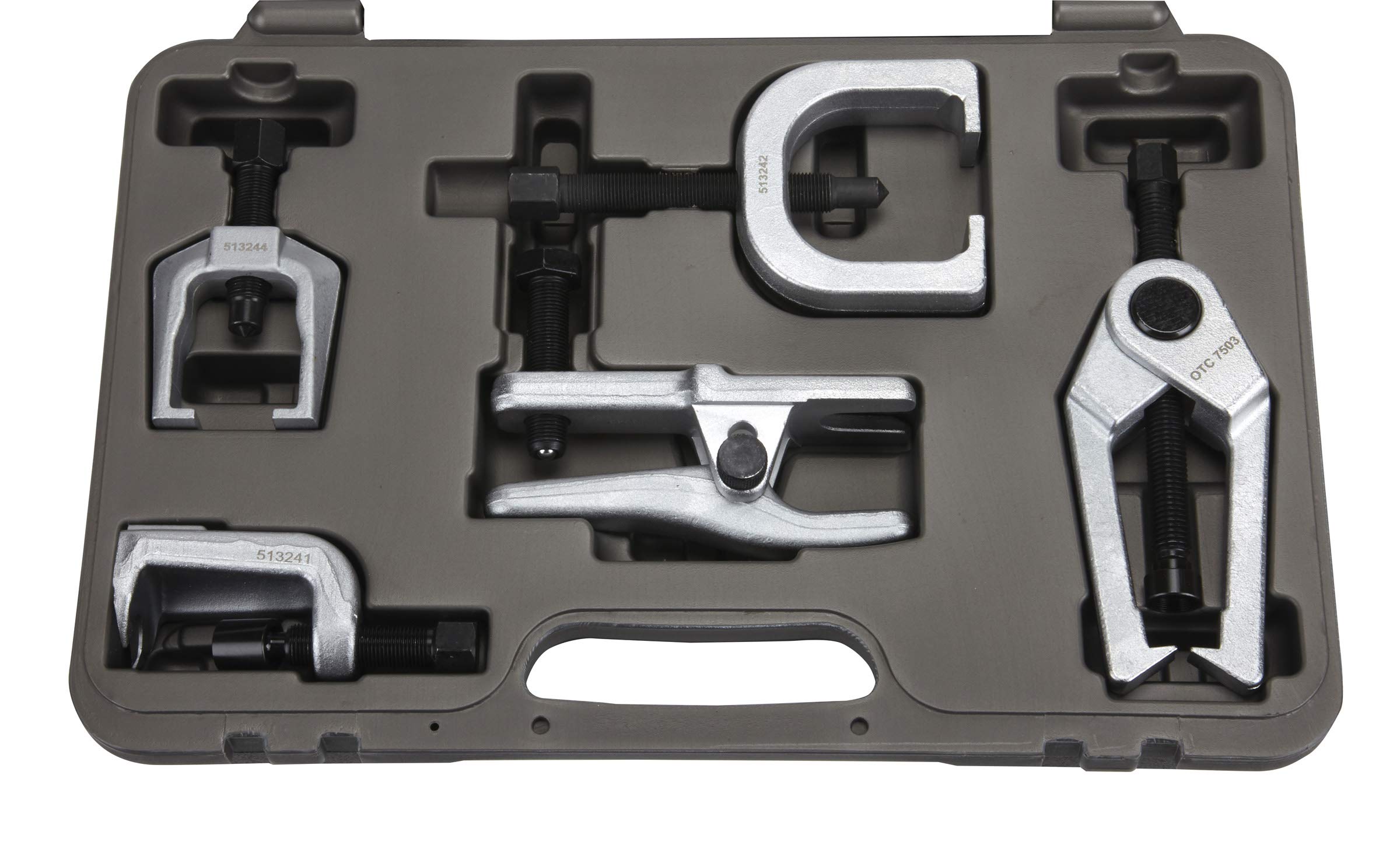 OTC 6295 Front End Service Set for Pitman Arms, Ball Joints & Tie Rods – Professional Auto Repair Tool Kit for Suspension & Steering System Maintenance