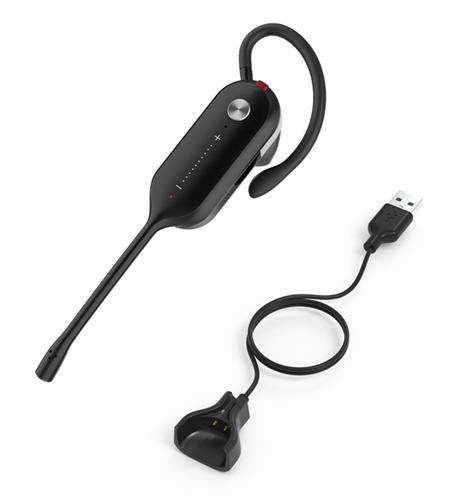 WHM631 Wireless Headset with Charging Cable - Noise Cancelling Bluetooth Headphones for Office, Gaming & Remote Work