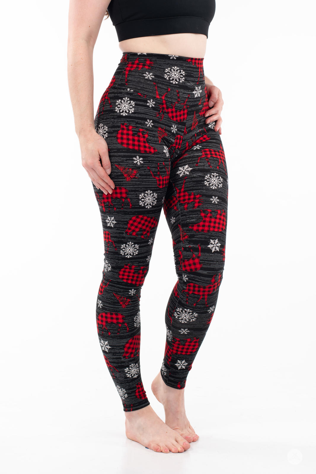 **High Waisted Leggings for Women - Comfortable & Stretchy Yoga Pants - Perfect for Hiking, Running, and Workouts**