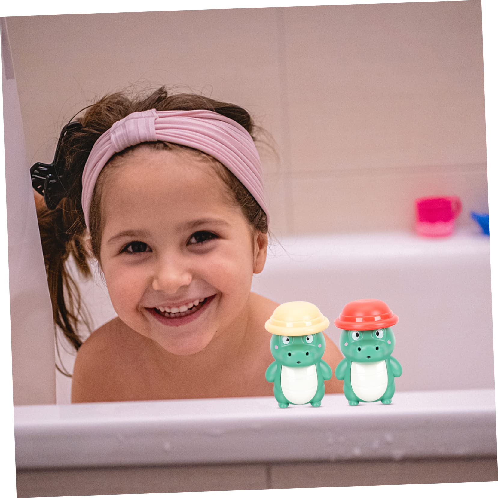 HEMOTON 2-Pack Animal Bath Toys - Whale & Friends Squirters for Kids, Fun Bathtub Water Play Toys for Toddlers & Babies - Perfect for Bath Time, Pool Parties & Sensory Play