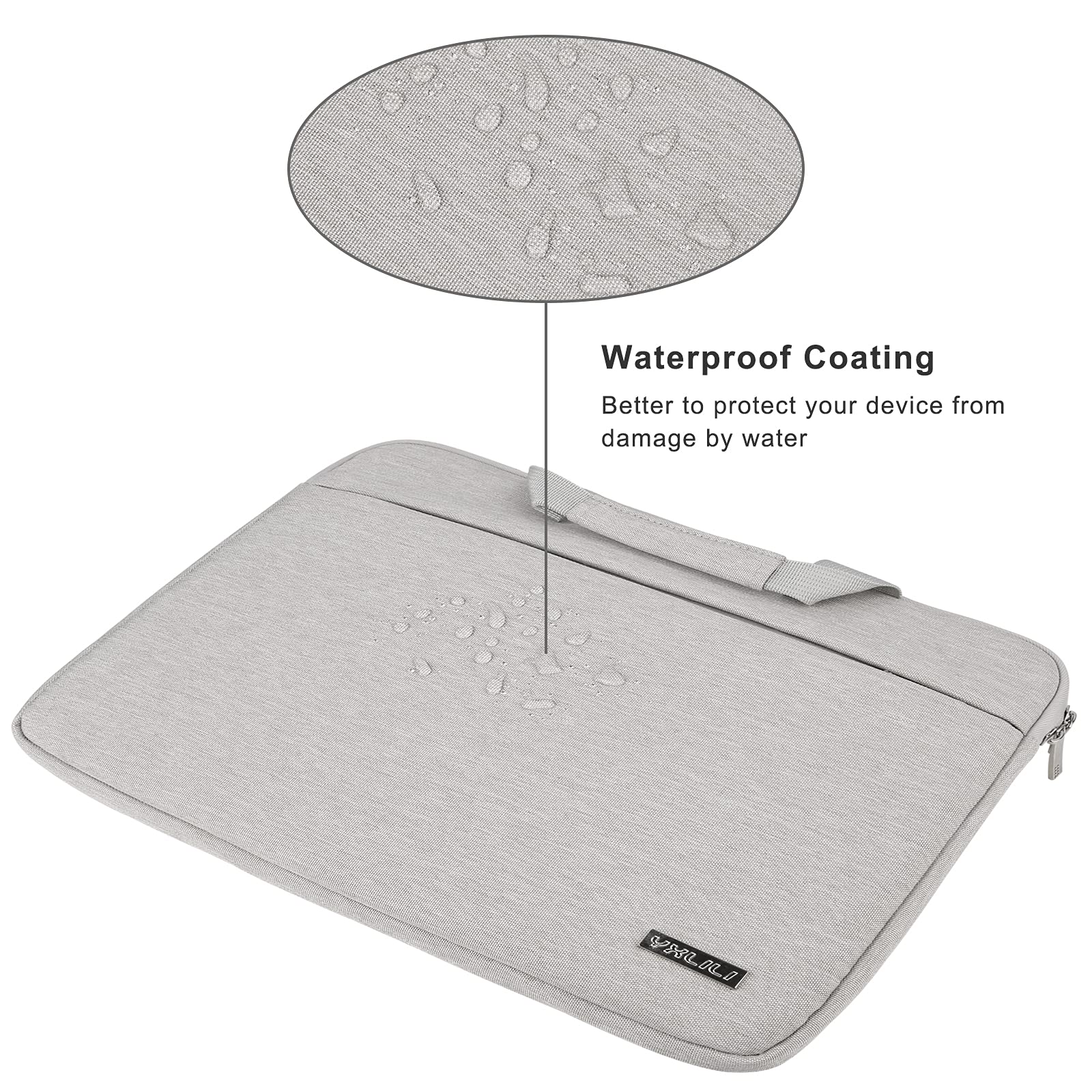 YXLILI 14 Inch Laptop Sleeve - Protective Padded Case with Handle & Soft Lining for 13-13.3 Inch MacBook Pro/Air, Chromebook, Acer, ASUS, HP, Lenovo, Dell | Perfect for Work, School & Travel