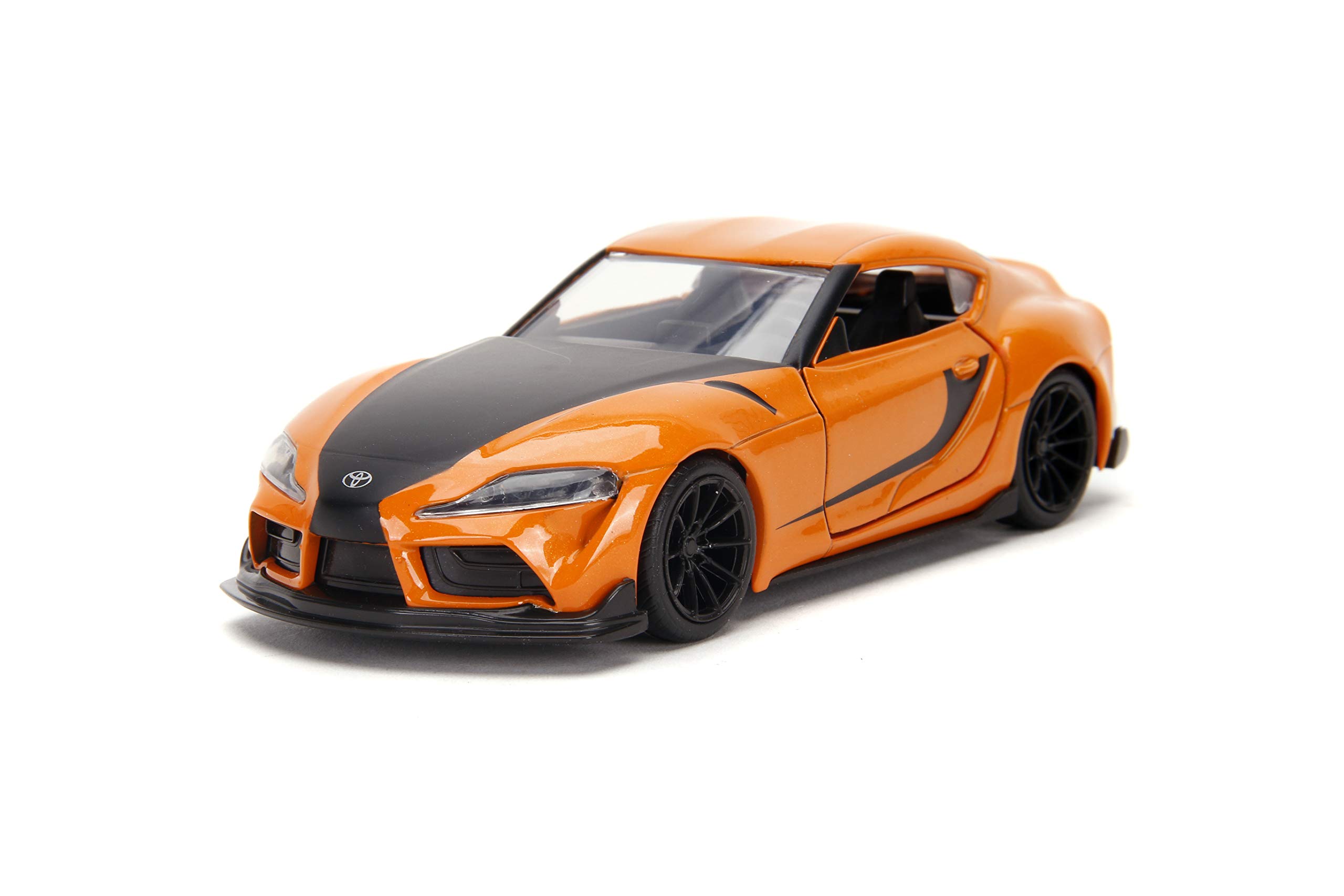 Jada Toys Fast & Furious 1:32 Scale 2020 Toyota Supra Die-Cast Model Car - Collectible Toy for Kids & Adults (Yellow) - Perfect for Movie Fans, Car Enthusiasts & Display Collections