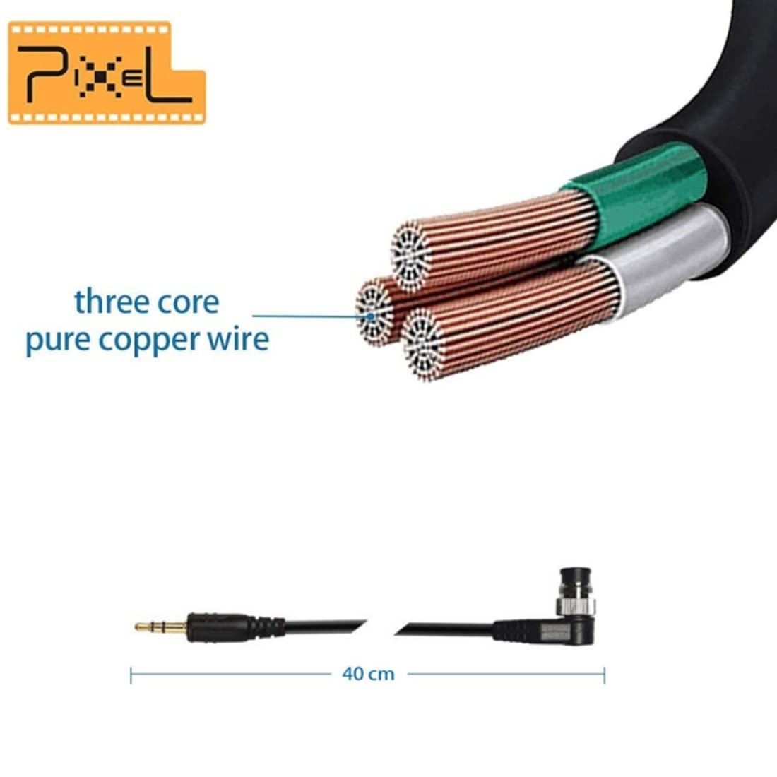3.5mm Off Camera Shutter Release Cable for Nikon DSLR Cameras - Compatible with TW283 Series & Pixel Remote Control - Durable 3.5mm to DC0 Connector for Professional Photography (Perfect for Time-Lapse, Group Photos & Long Exposure Shots)
