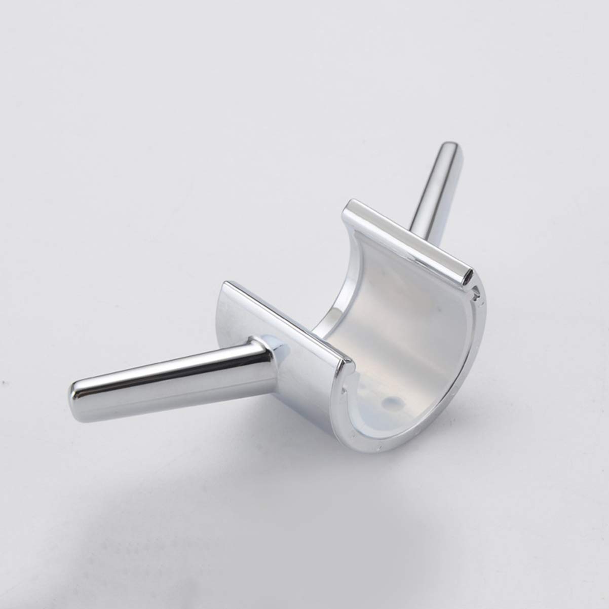 Cabilock Heavy Duty Removable Bathroom Hooks - 12 Pack Stainless Steel Shower Hooks with Strong Adhesive Strips for Towels, Robes & Accessories - Perfect Bathroom Organizer for Home, Gym, Dorm & RV Use