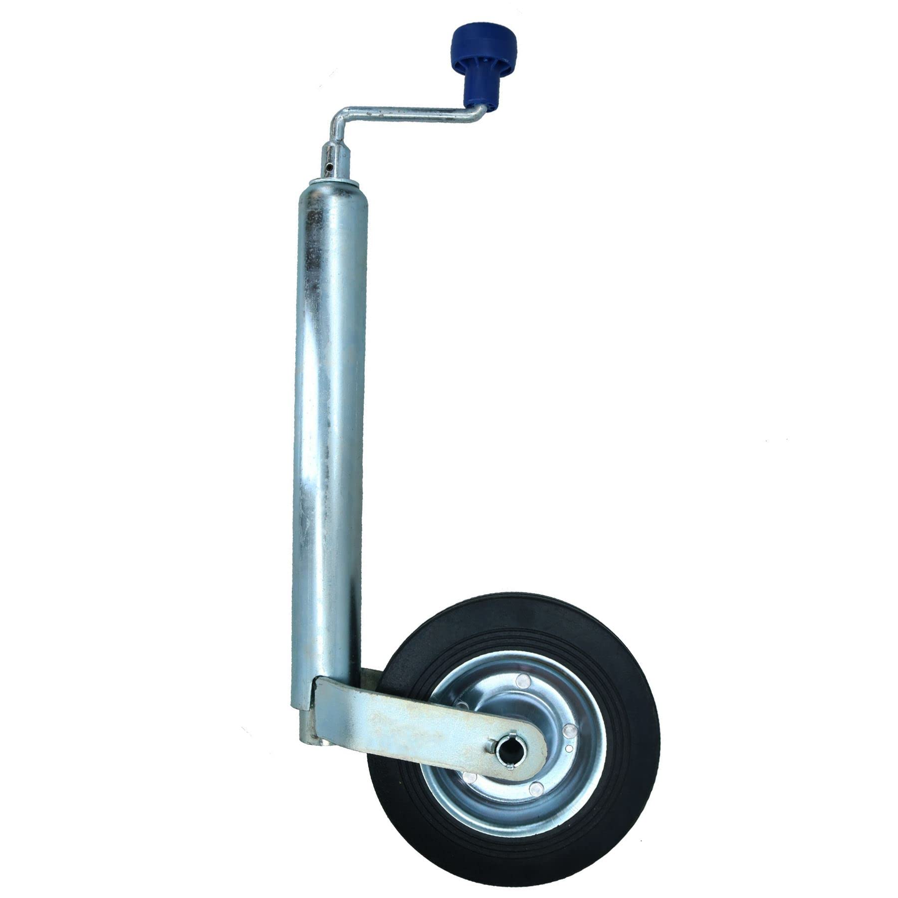 AB Tools 48mm Heavy Duty Jockey Wheel for Trailers & Caravans - 200mm Steel Centered Wheel - Perfect for Easy Maneuvering & Parking of Campers, Boats & Utility Trailers