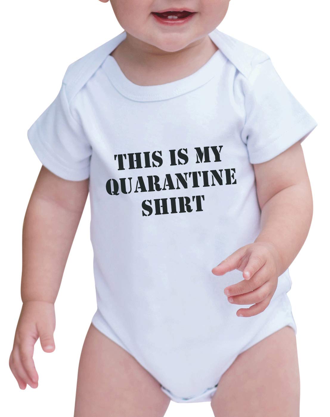 7 ate 9 Apparel Kids 'This is My Quarantine' Funny T-Shirt Outfit - Comfortable Cotton Tee for Boys & Girls - Perfect for Homeschooling, Virtual Learning & Staying at Home