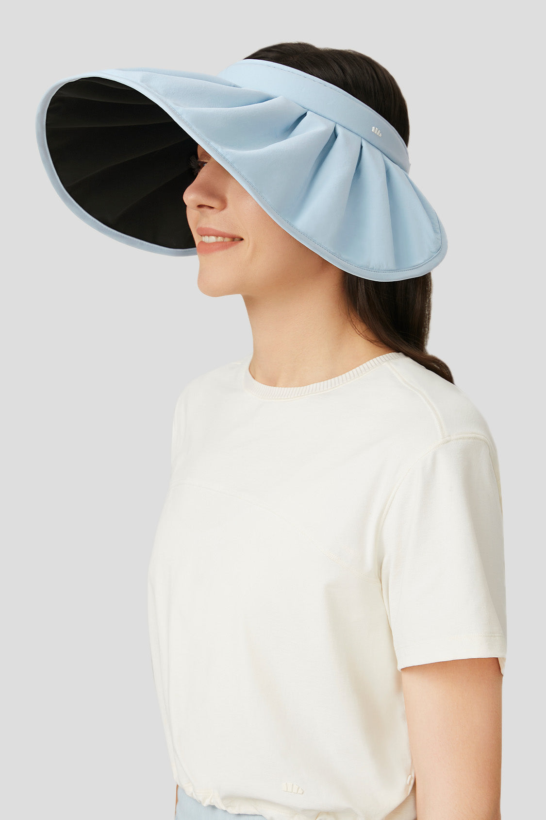 Yuni Women's UPF50+ Sun Hat - Wide Brim Shell Beach Hat for Summer Outdoor Activities, Travel, and Gardening