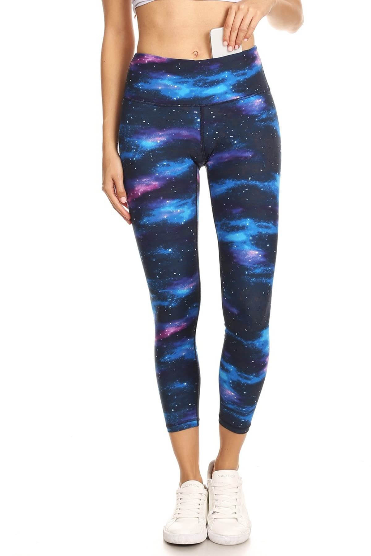 Leggings Depot Women's High Waist Yoga Pants - Tummy Control Workout Leggings for Running, Gym & Active Wear - Comfortable Stretchy Fitness Apparel for Yoga, Pilates & Daily Use