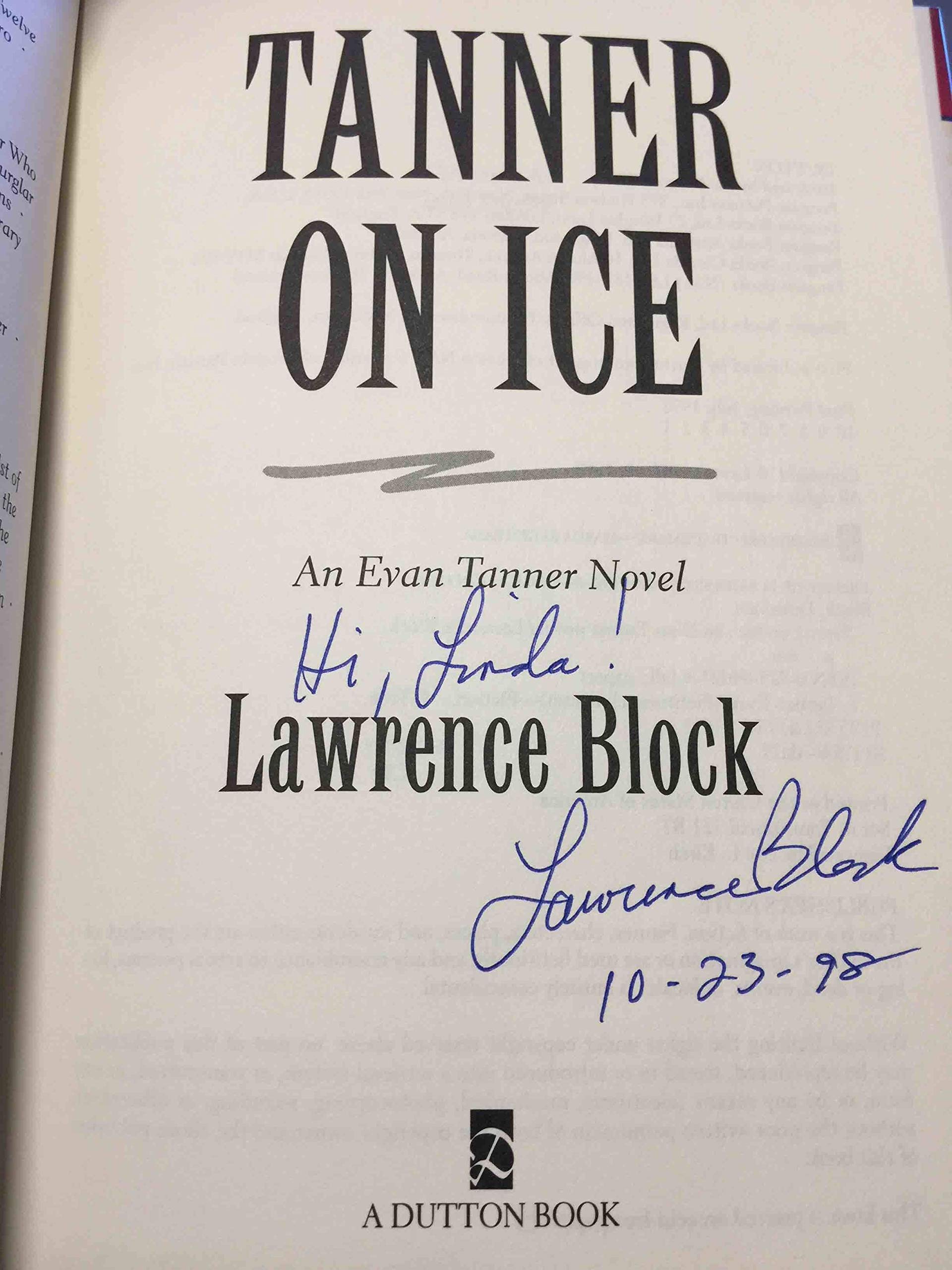 Tanner on Ice - Best Selling Mystery Novel by Lawrence Block | Perfect for Crime Fiction Lovers & Winter Reading