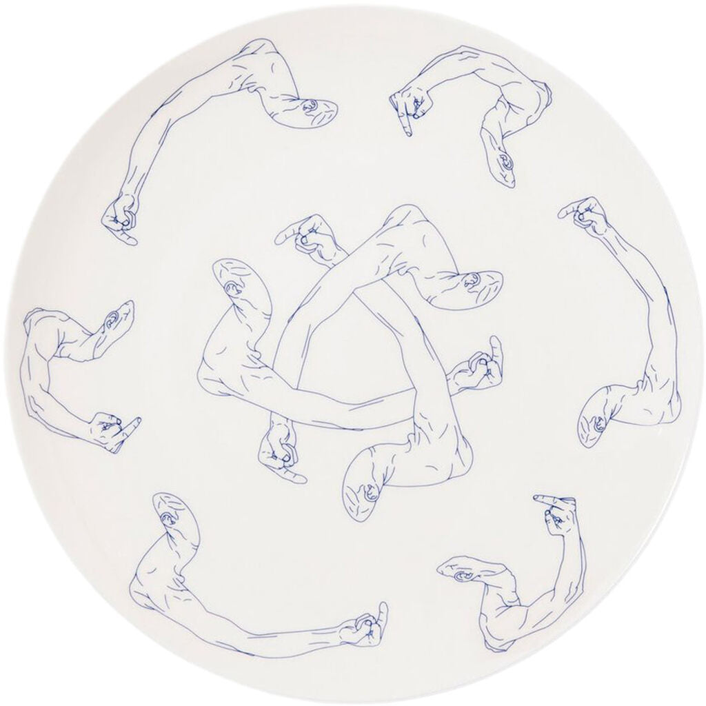 Ai Weiwei Artist Plate Project - Limited Edition Collectible Art Plate for Home Decor & Charity Support | Perfect for Art Lovers, Collectors & Supporting Coalition for the Homeless