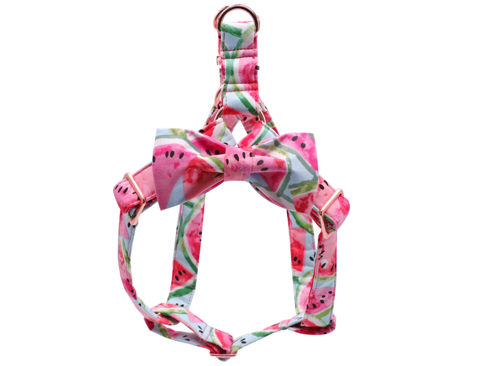 Stylish Adjustable Dog Harness with Durable Hardware & Comfortable Bowtie - Perfect for Small, Medium & Large Dogs - Ideal for Walks, Training & Outdoor Adventures