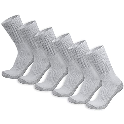 6 Pairs White