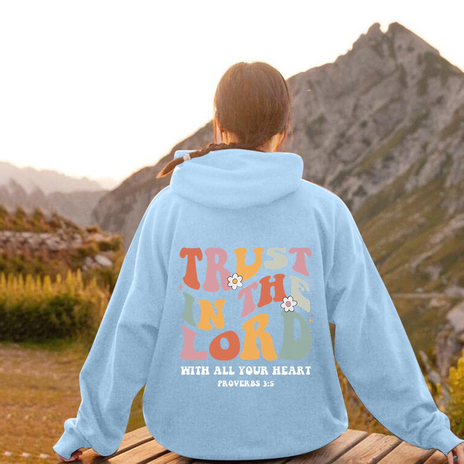 Christian Women's Jesus Hoodies - Bible Verse Sweatshirts for Church & Daily Wear