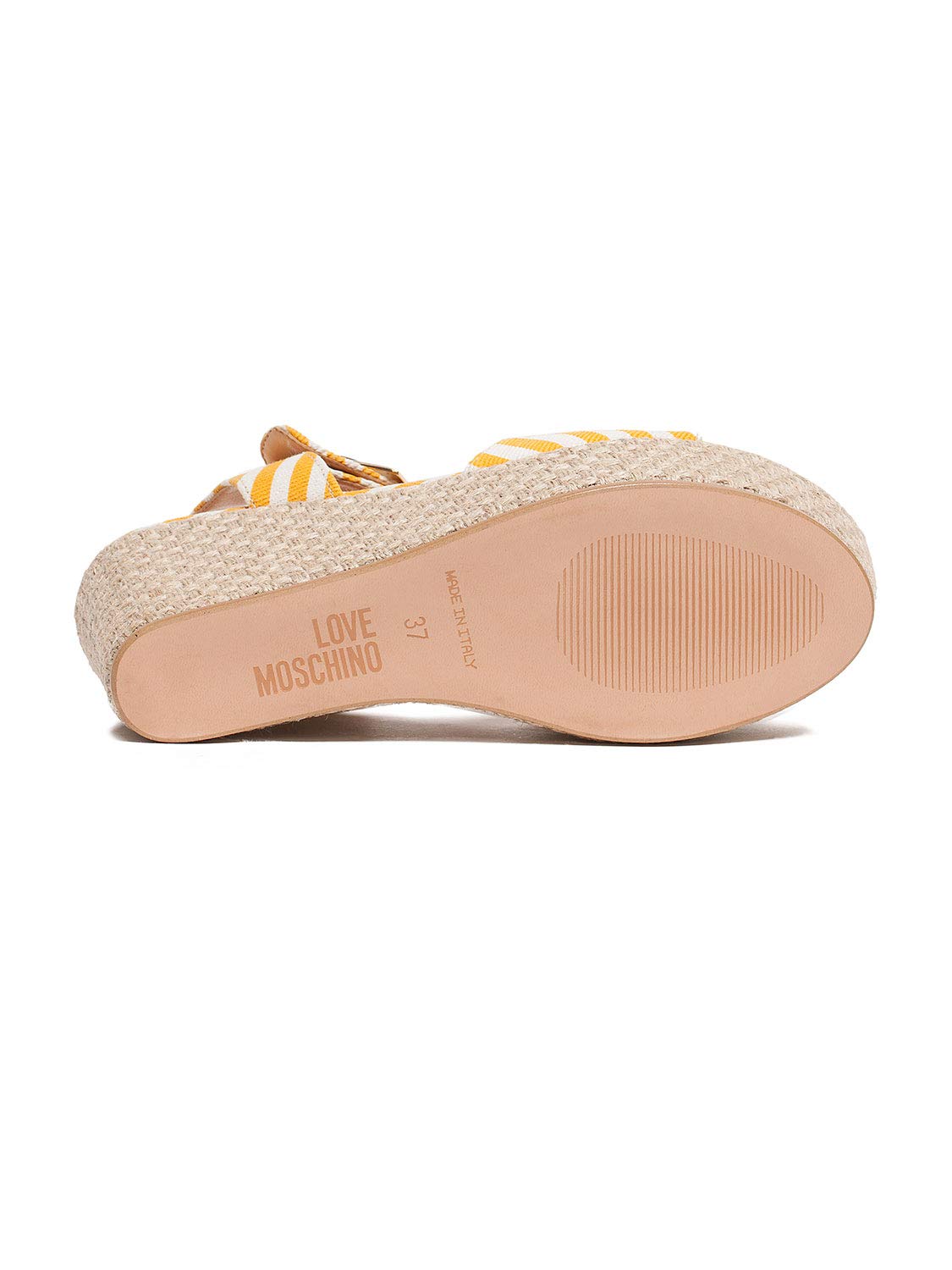 Love Moschino Women's Wedge Sandals - Stylish & Comfortable Heels for Summer Outings, Parties & Date Nights