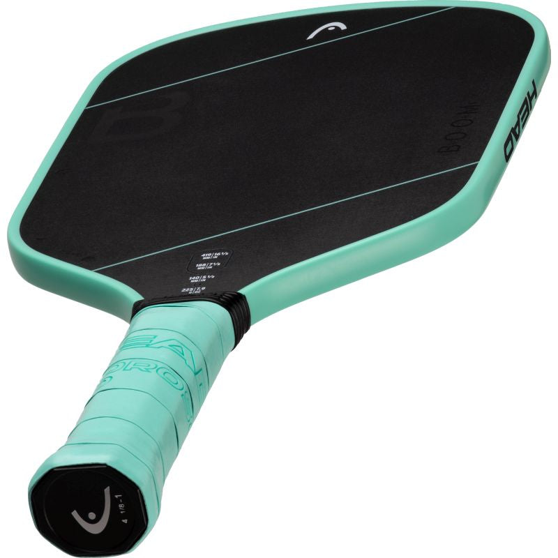 HEAD Boom Tour EX Pickleball Paddle - Premium Carbon Fiber Paddle for Competitive Play - Perfect for Indoor & Outdoor Pickleball Games, Tournaments & Practice