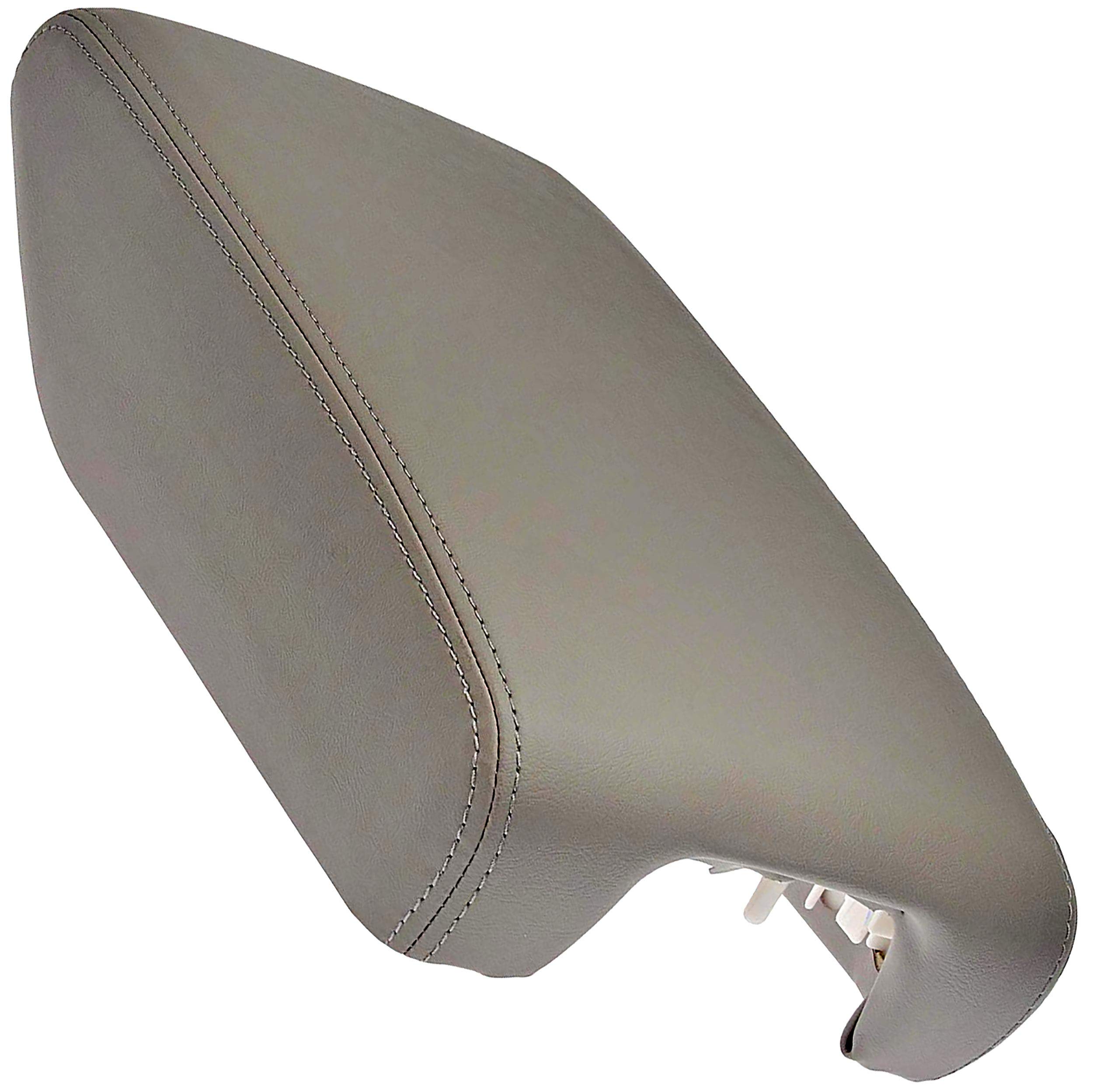 APDTY 138586 Gray Vinyl Center Console Lid Replacement - Compatible with Select Car Models | Perfect for Interior Repair & Upgrade