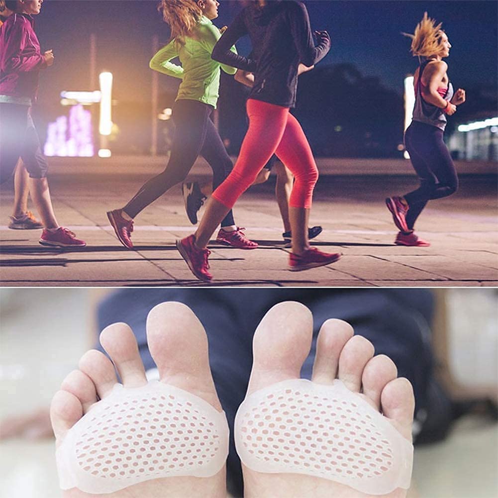 JABA'S® Moisturizing Silicone Foot Protector Socks - Anti Crack Heel & Toe Pads for Dry Skin Repair - Soft Gel Sleeves for Pain Relief - Non-Slip Design for Men & Women - Perfect for Overnight Foot Care & Cracked Heel Treatment