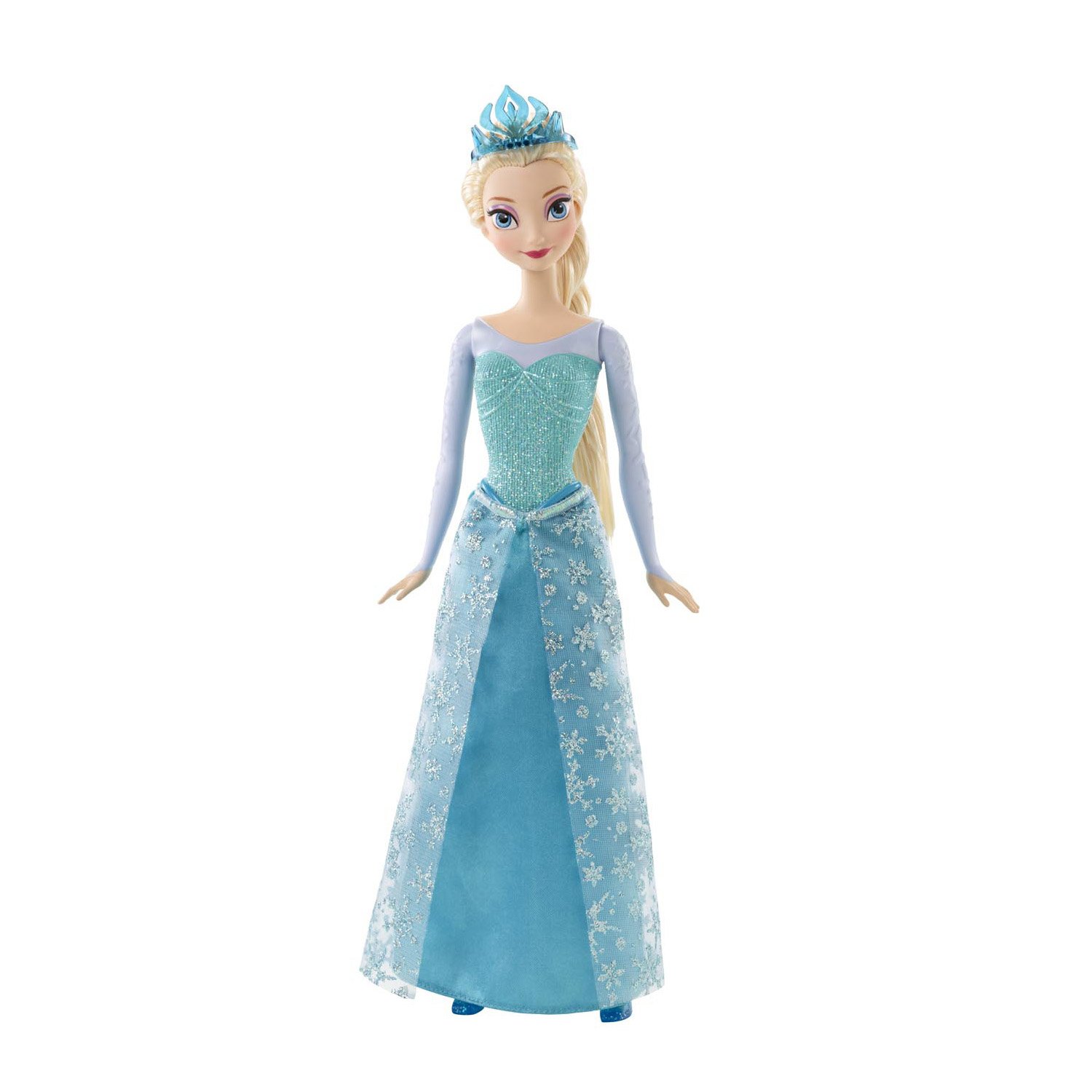 **Mattel Disney Frozen Sparkle Princess Elsa Doll – 11.5