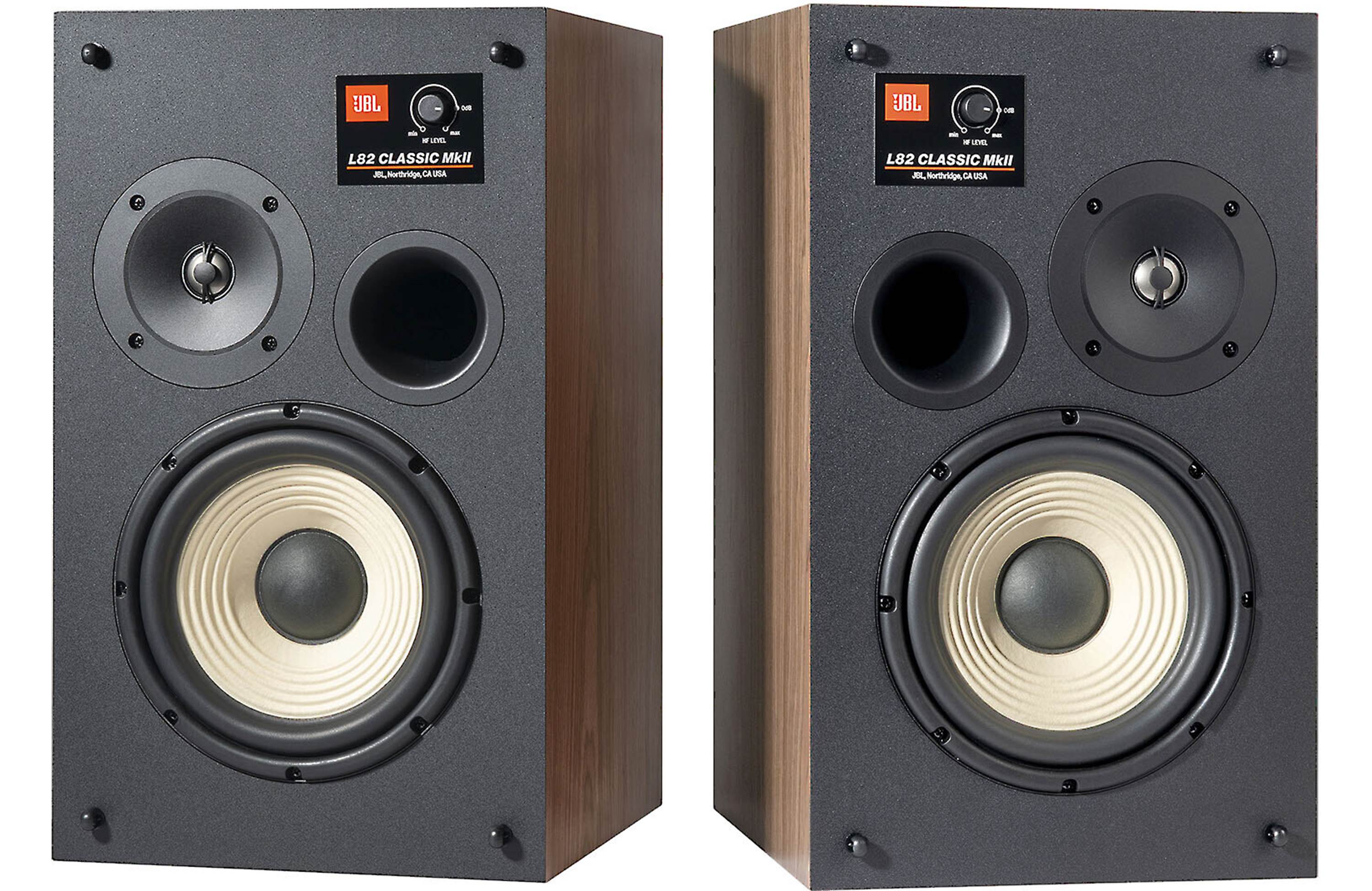 JBL L82 MKII Classic 2-Way Bookshelf Speakers (Pair) - High-Fidelity Audio for Home Theater & Music Listening - Perfect for Living Rooms, Studios & Audiophile Setups
