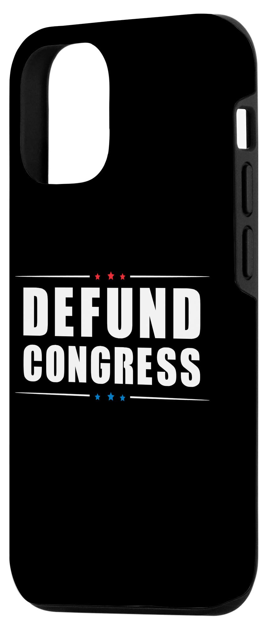iPhone 12/12 Pro Case - Anti Congress Political Design - Libertarian Style Phone Cover for Apple iPhone 12/12 Pro - Perfect for Political Events, Protests & Libertarian Supporters