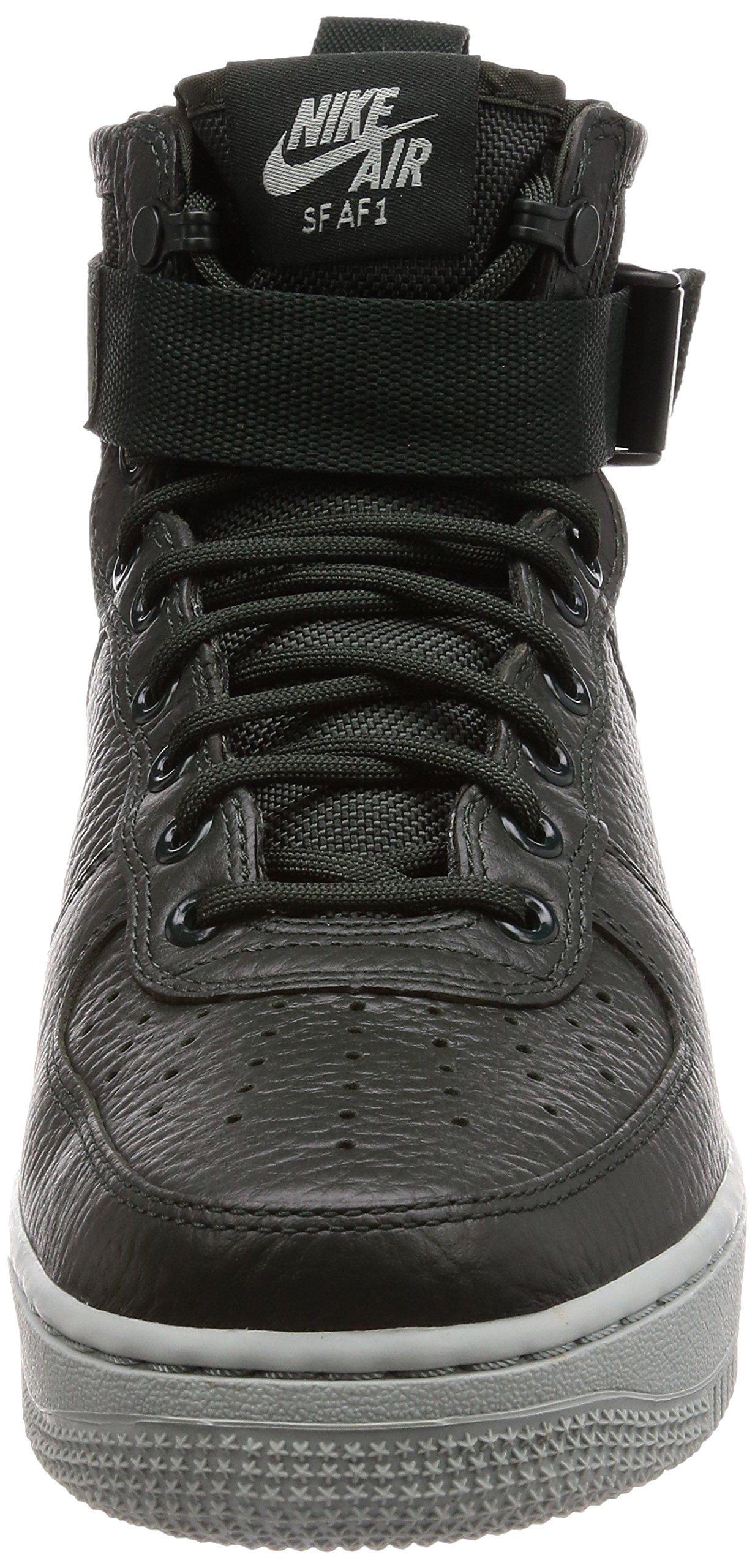 Nike Women's SF Air Force 1 Mid Sneakers - Outdoor Green - Size 6.5 B(M) US - Comfortable Athletic Shoes for Running, Hiking & Casual Wear