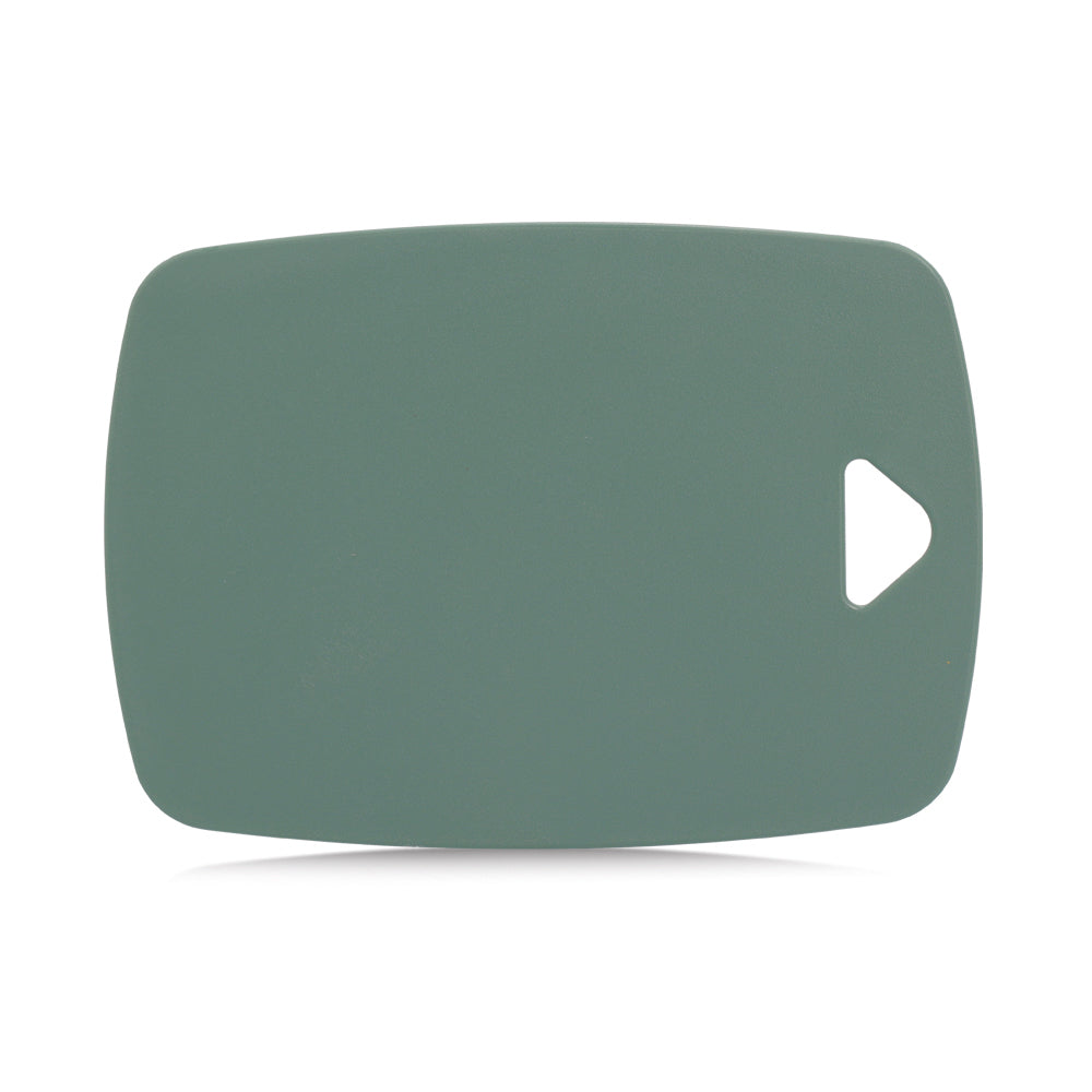 3-Piece Plastic Cutting Board Set - Green, Mint & White for Kitchen Prep, Chopping & Serving | Dishwasher Safe & Non-Slip