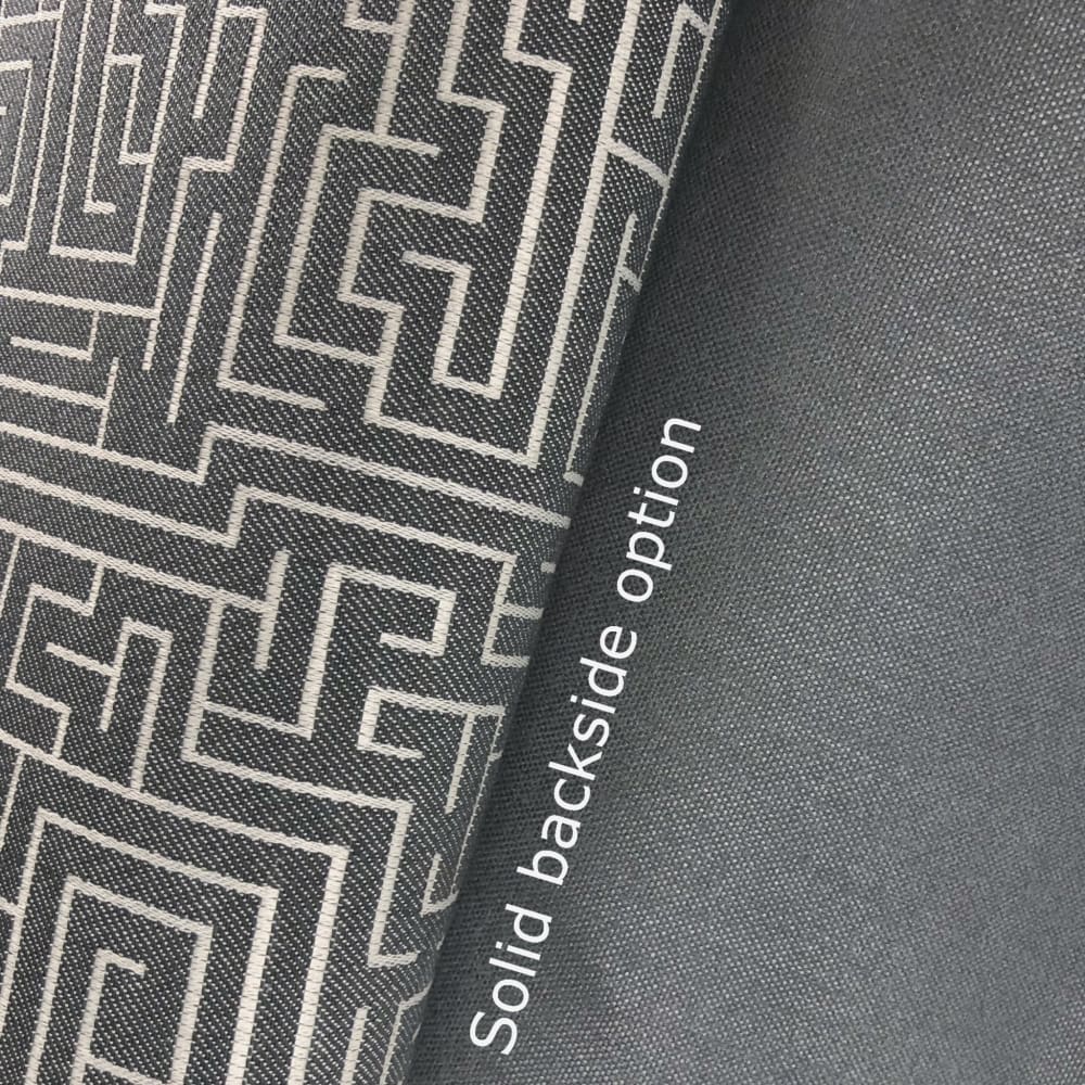 Ariadne Gray Labyrinth Maze Pillow Cover - Decorative Cushion Case for Living Room, Bedroom, Sofa - Unique Greek Mythology Inspired Home Decor