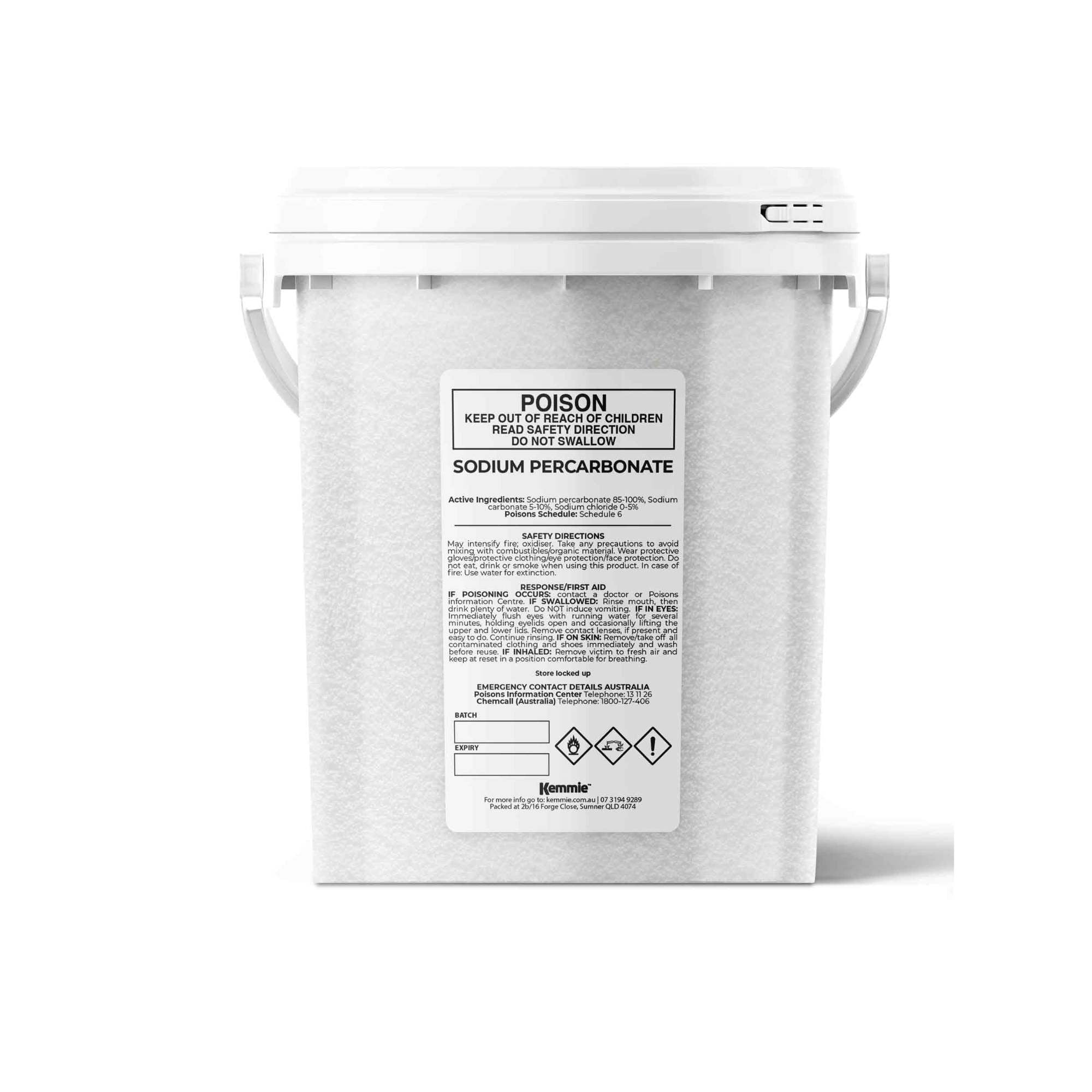 1.3Kg Sodium Percarbonate Tub | Eco-Friendly Laundry Cleaner, Brew Sanitiser & Oxygen Bleach | Stain Remover for Clothes, Home Brewing & Household Cleaning