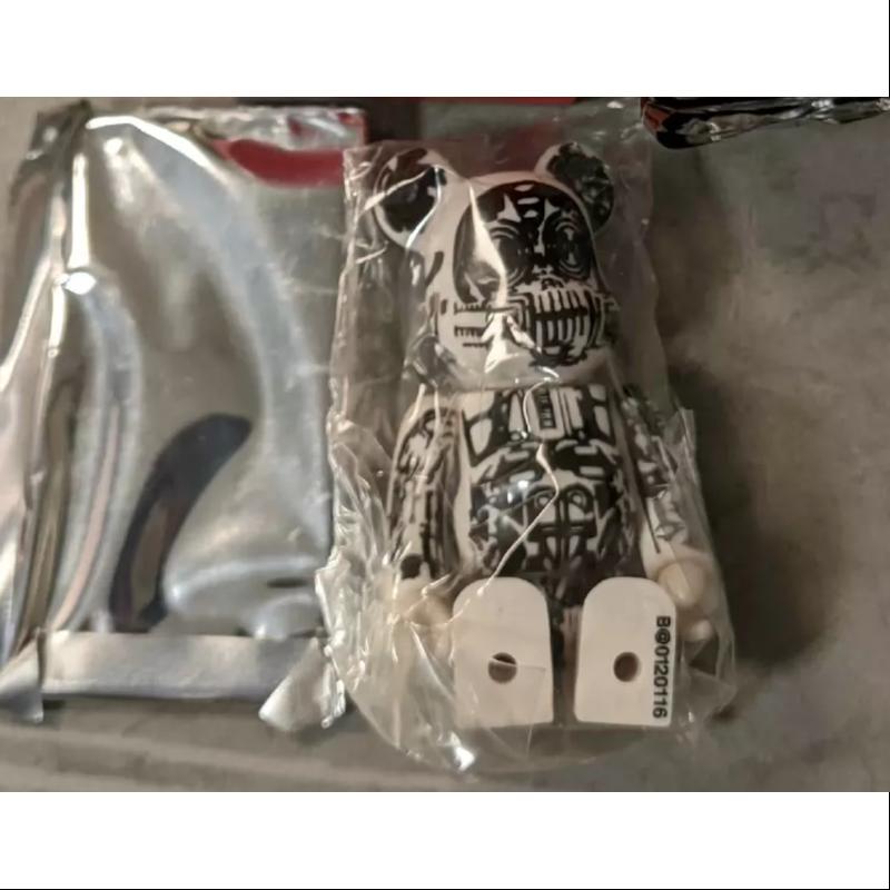 Bearbrick Series 12 SF H.R.GIGER 100% Collectible Figure - Limited Edition Art Toy for Display, Gift & Home Decor