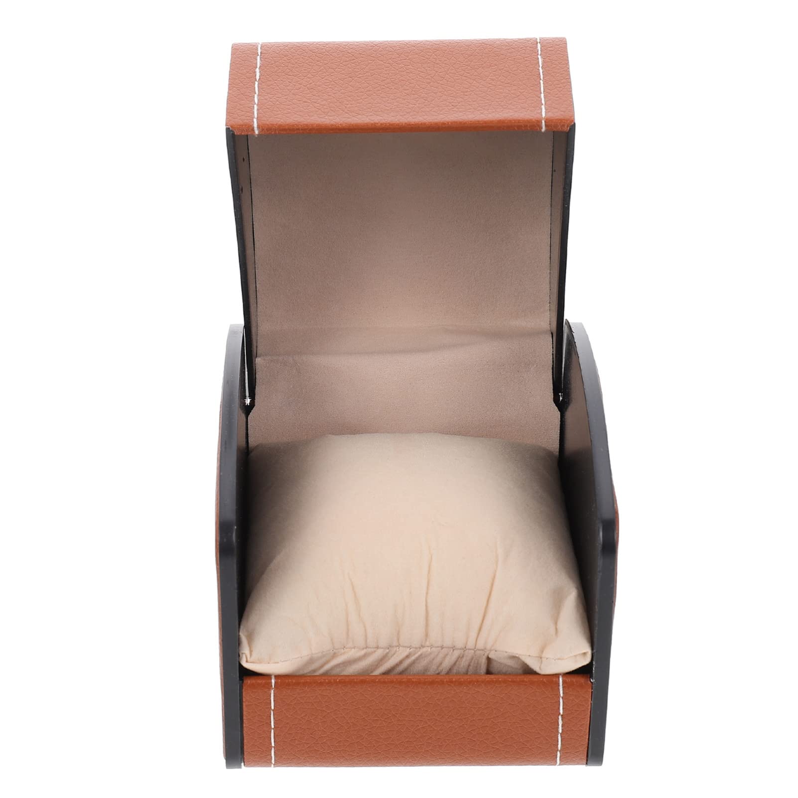 Premium PU Leather Watch Box - Single Slot Roll Case for Men & Women | Jewelry & Cufflinks Organizer | Travel & Gift Storage