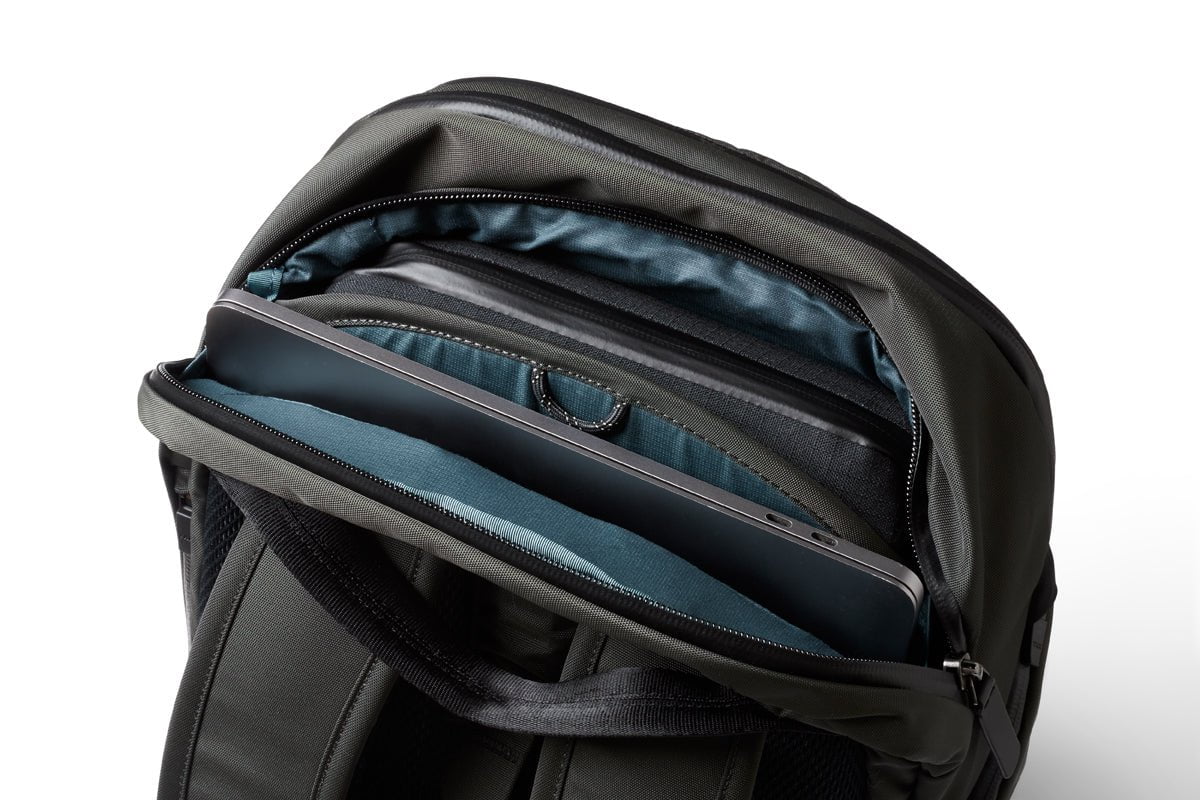 Bellroy Transit Workpack Pro 22L - Premium Water-Resistant Laptop Backpack for Work & Travel | Durable Business Commuter Bag with USB Charging Port | Perfect for Office, Business Trips & Daily Use