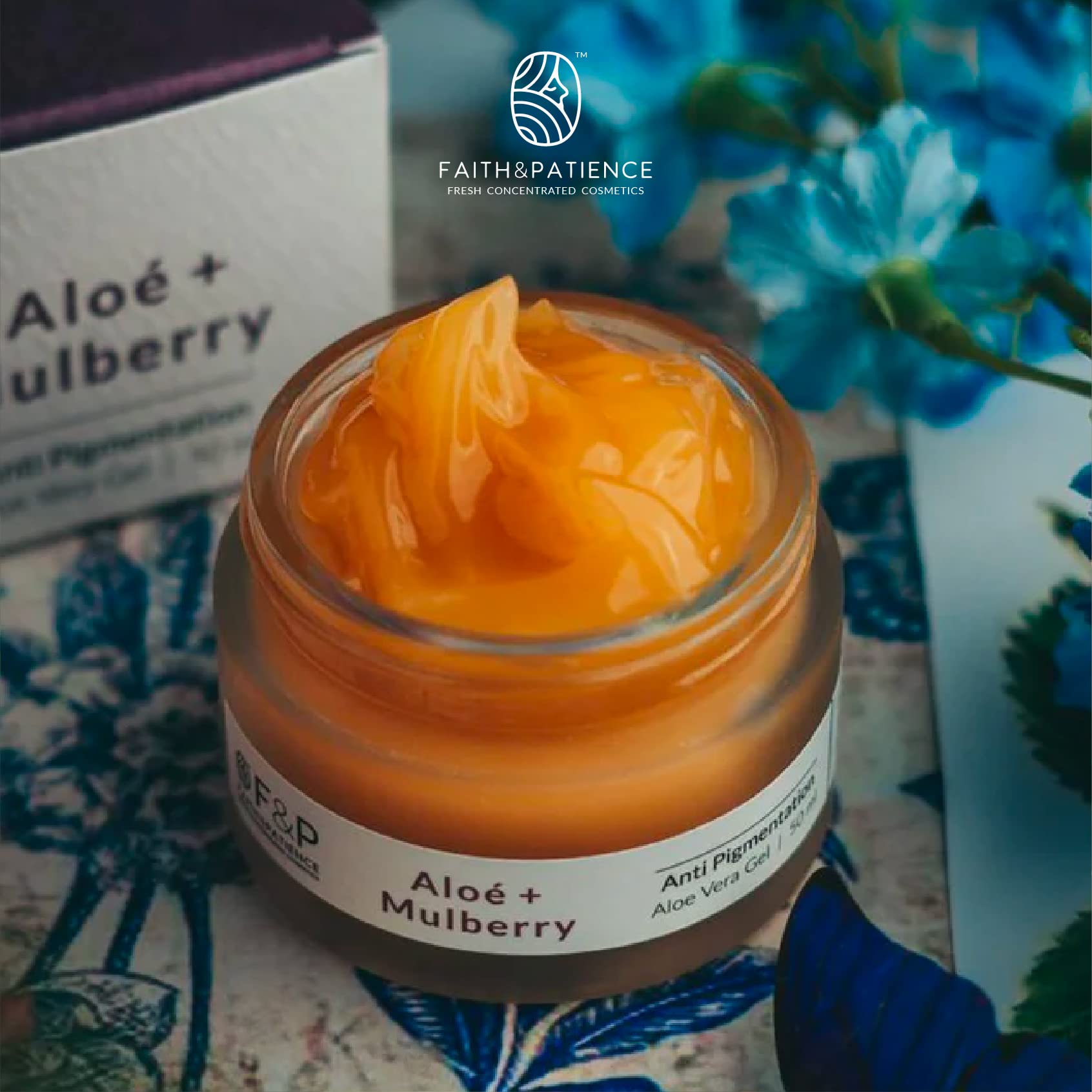 Faith & Patience Anti-Pigmentation Aloe Vera Gel for Face & Body - Brightening Skin Care Treatment for Dark Spots, Acne Scars & Sun Damage - Perfect for Daily Moisturizing & After Sun Care
