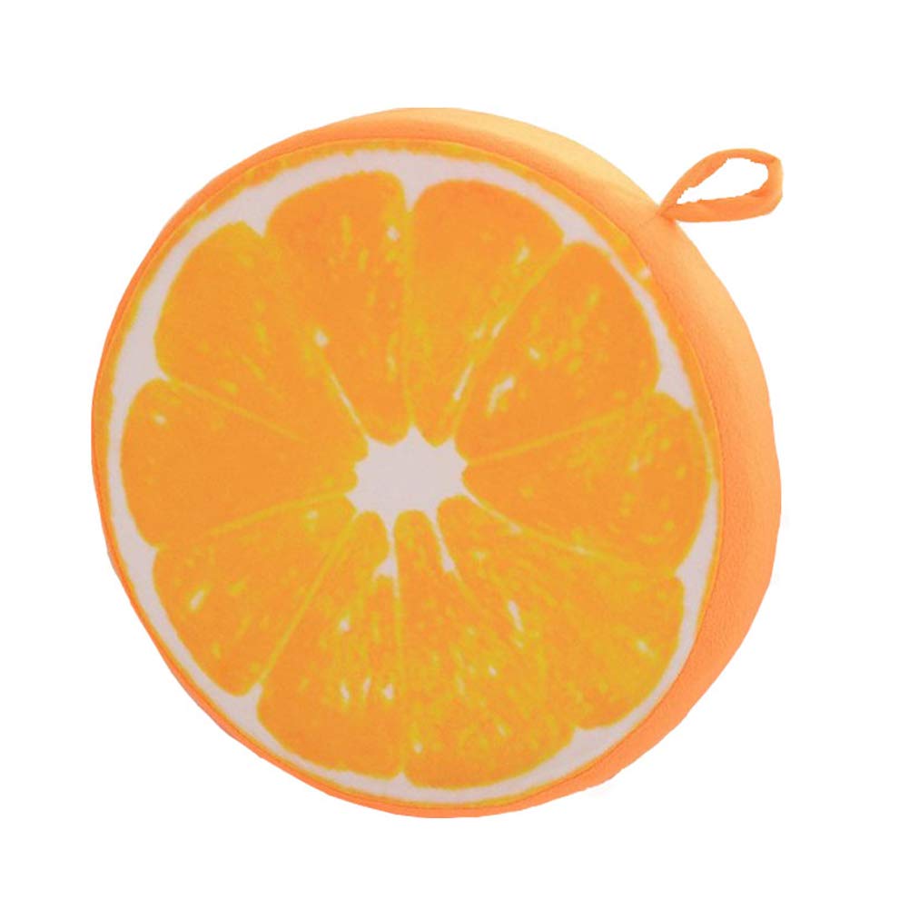 Dalining Fruit Pattern Floor Pillows - Creative Seat Cushion Cover for Home & Living Room Decor - Yellow - Perfect for Lounge, Kids Playroom & Boho Style Bedroom