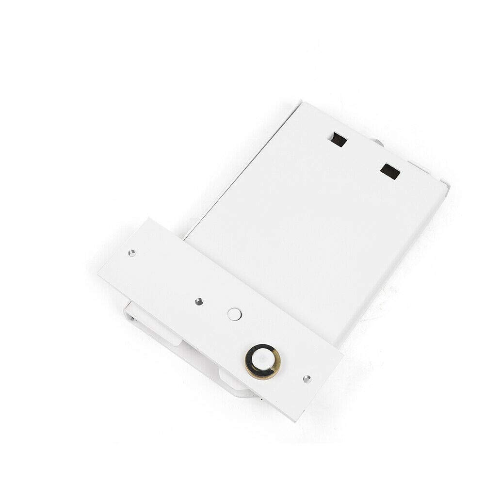 Heavy Duty Horizontal Wall Bed Hardware Kit - High Load Gas Spring Mechanism for DIY Murphy Bed, Sofa Bed & Storage Lift - Space Saving White Wall Mount Kit (Perfect for Small Apartments & Guest Rooms)