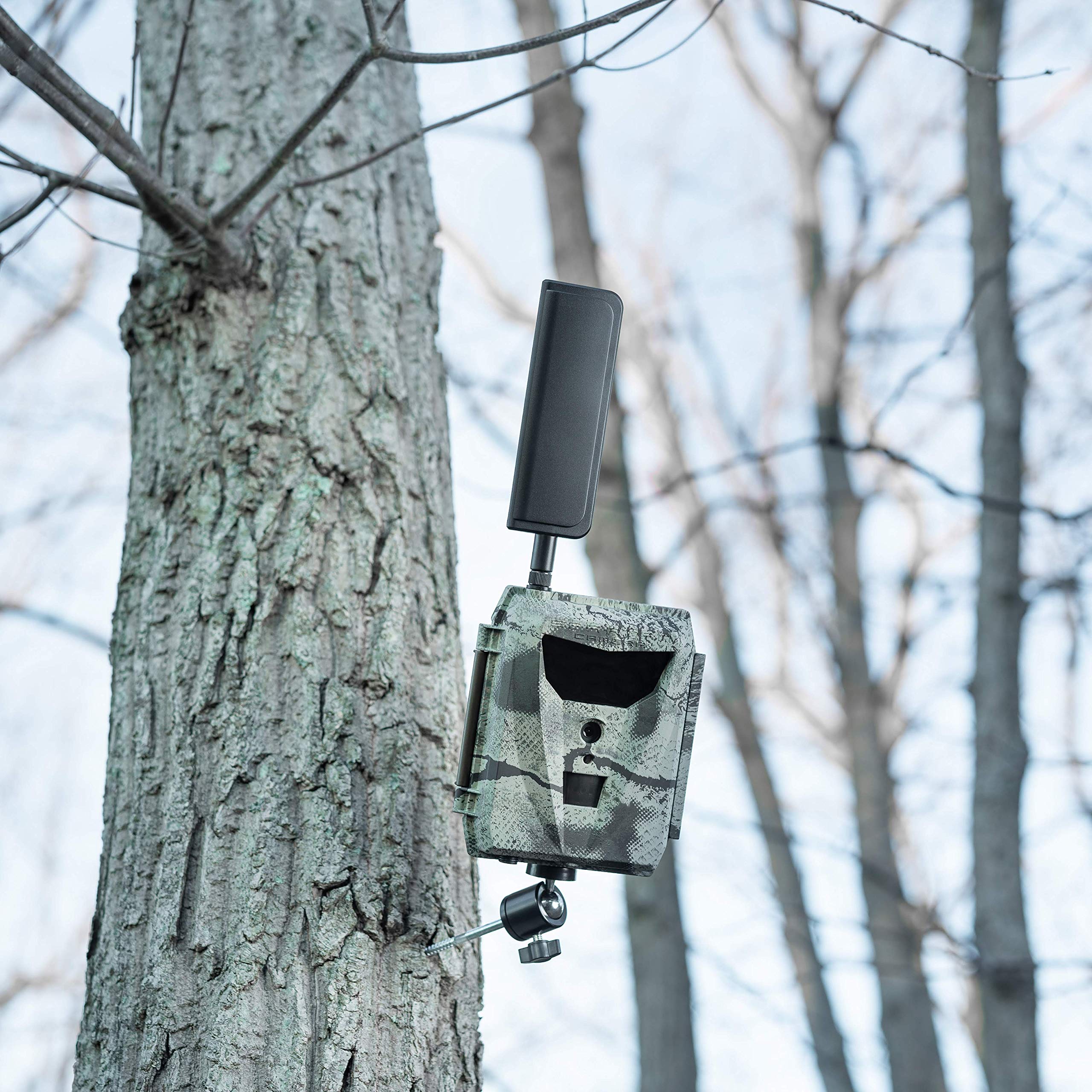 Spartan Ghost AT&T 4G LTE Cellular Trail Camera with Mount - Wireless Outdoor Security for Hunting, Wildlife Monitoring & Home Surveillance