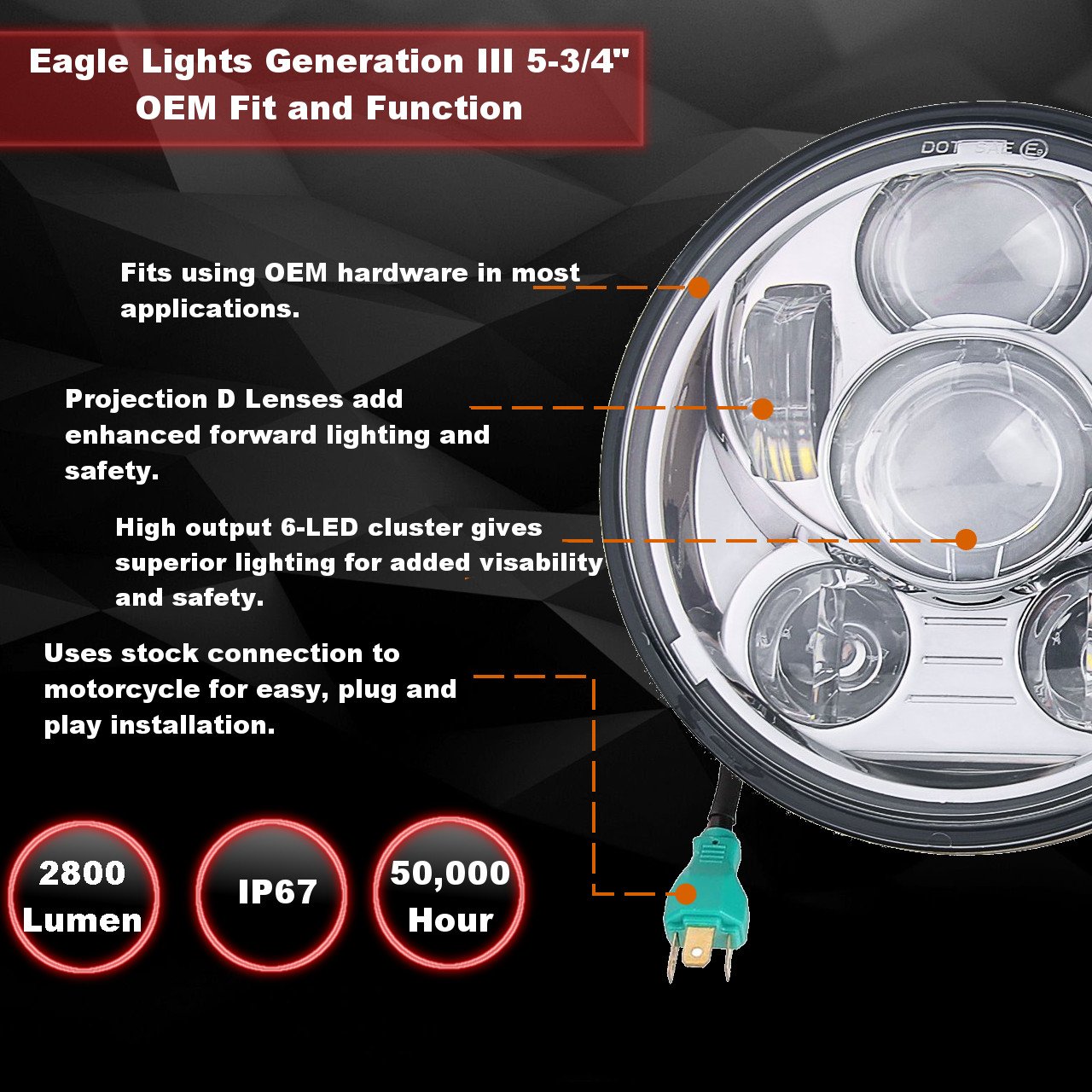 Eagle Lights 8900CG3 5 3/4