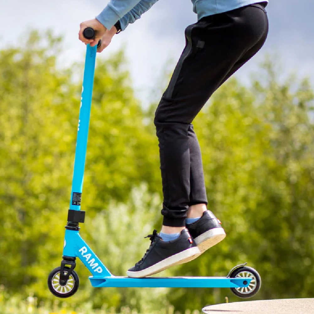 Best Micro Ramp Scooter for Kids & Adults - Lightweight & Durable Freestyle Scooter for Skate Parks, Backyard Tricks & Street Riding