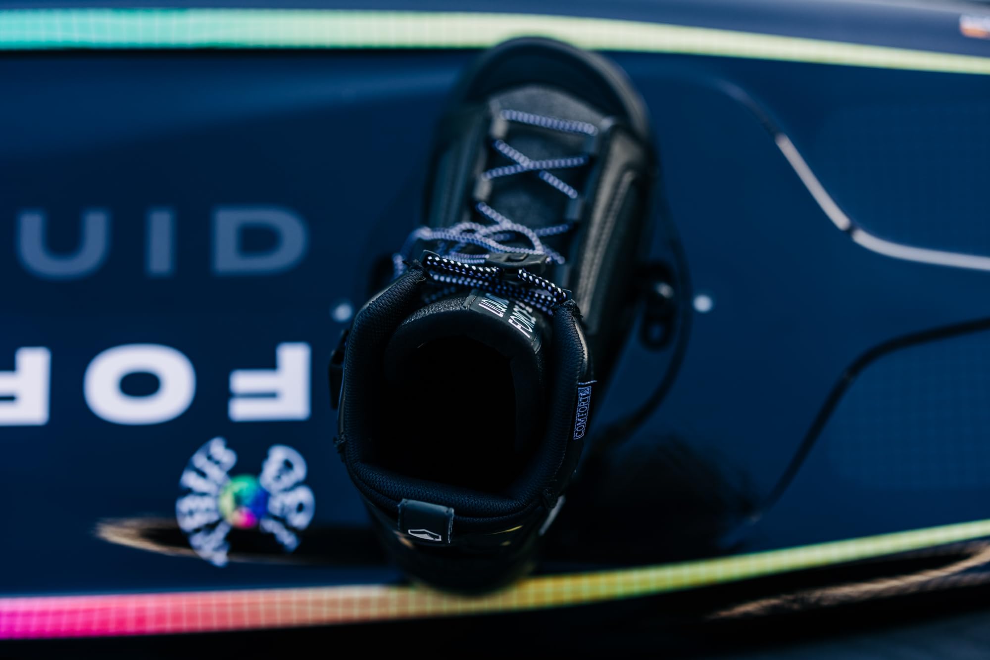 Liquid Force 2025 Index Wakeboard Bindings - Premium Adjustable Wakeboarding Boots for Men & Women - Perfect for Boat & Cable Park Riding