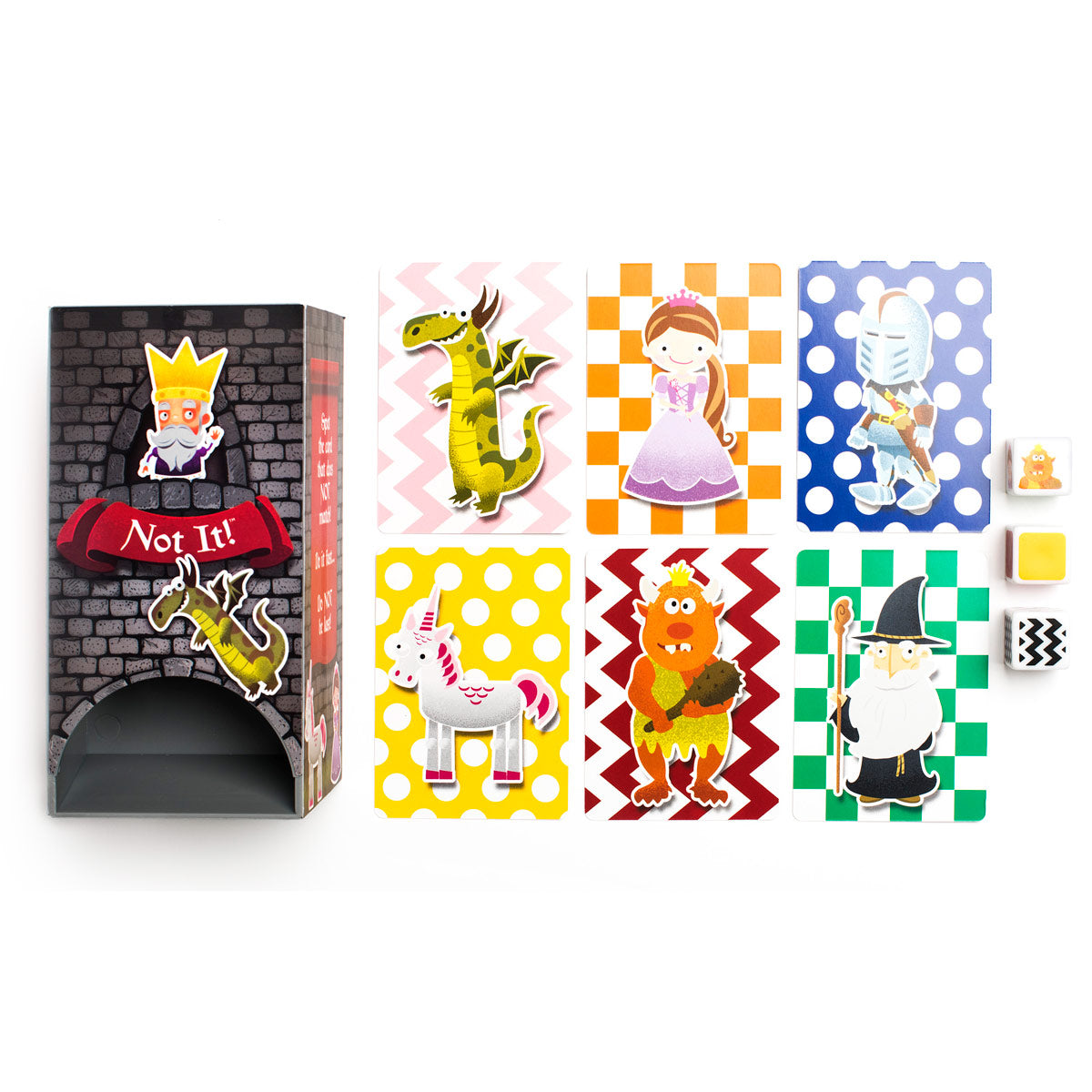 Not It! Castle Land Game - Fun Family Board Game for Kids & Adults - Perfect for Parties, Game Nights & Indoor Activities