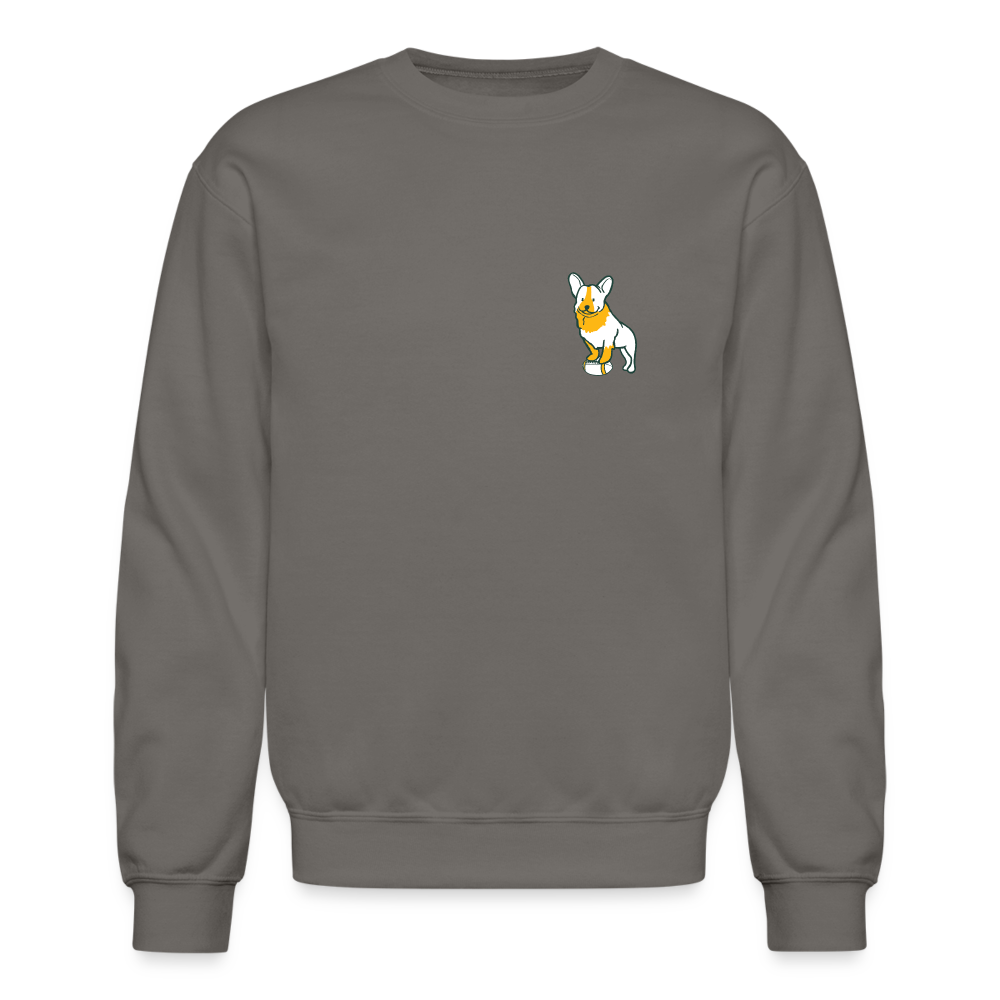 Puppy Love Crewneck Sweatshirt for Women & Men - Soft Cotton Pullover Hoodie with Cute Dog Design (Black, Navy, Charcoal) - Perfect for Casual Wear, Dog Lovers Gift & Cozy Outfits