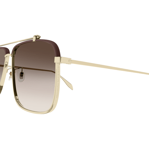 Alexander McQueen AM0336S 002 Sunglasses - Luxury Designer Shades for Men & Women | Perfect for Outdoor Activities, Beach, and Fashion Statements