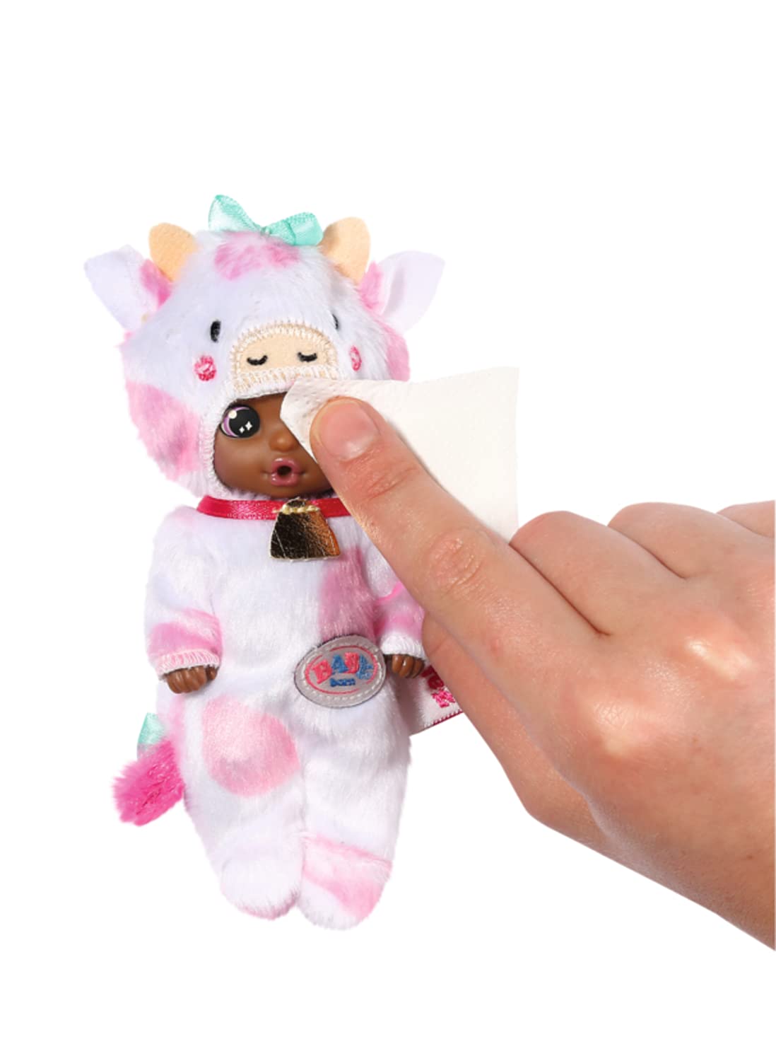 Baby Born Surprise Mini Dolls with Animal Outfits, Diaper & Bottle - Perfect for Kids Playtime