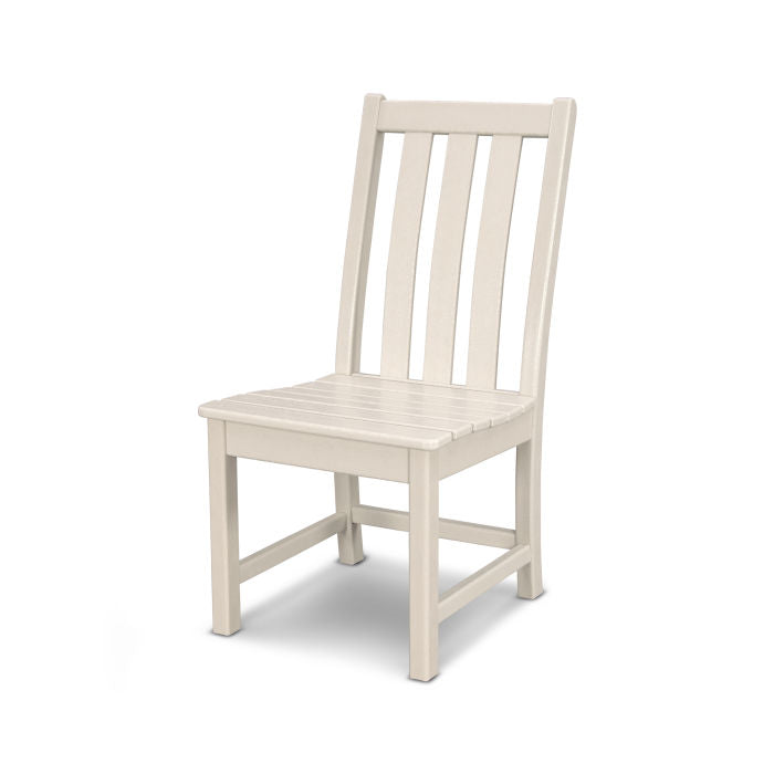 POLYWOOD Vineyard Dining Side Chair - Weather-Resistant Outdoor Furniture for Patio, Garden & Poolside Use