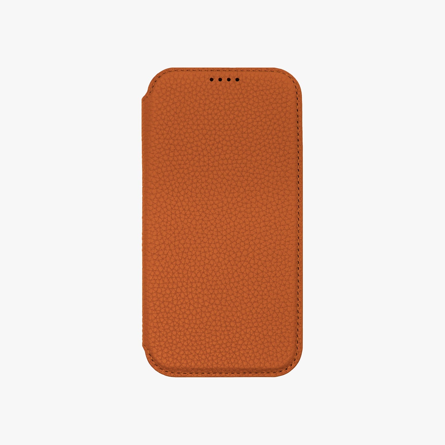 Premium iPhone 15 Pro Leather Flip Case with MagSafe - Slim Protective Cover with Clear Back for Wireless Charging | Perfect for Work, Travel & Everyday Use