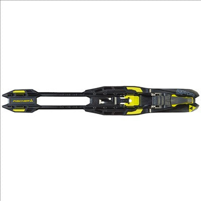 Fischer 2019 XC Race Pro Skate IFP Cross-Country Ski Bindings - Black & Yellow for Competitive Skiing & Winter Training