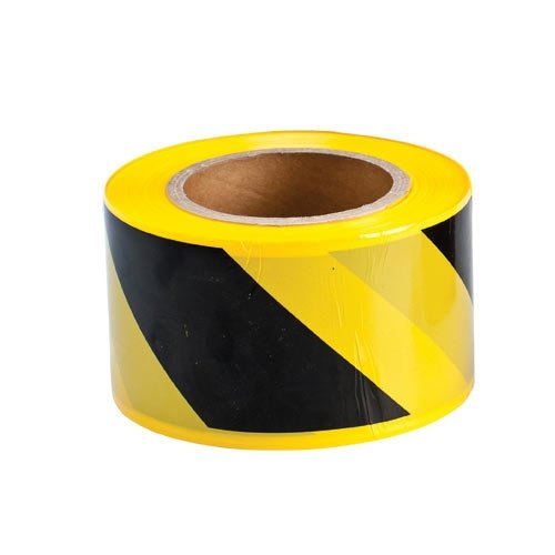 Brady 91238 Economy Grade Barricade Tape - 12 Rolls of High-Visibility Safety Barrier Tape for Construction Sites, Hazard Areas & Crowd Control