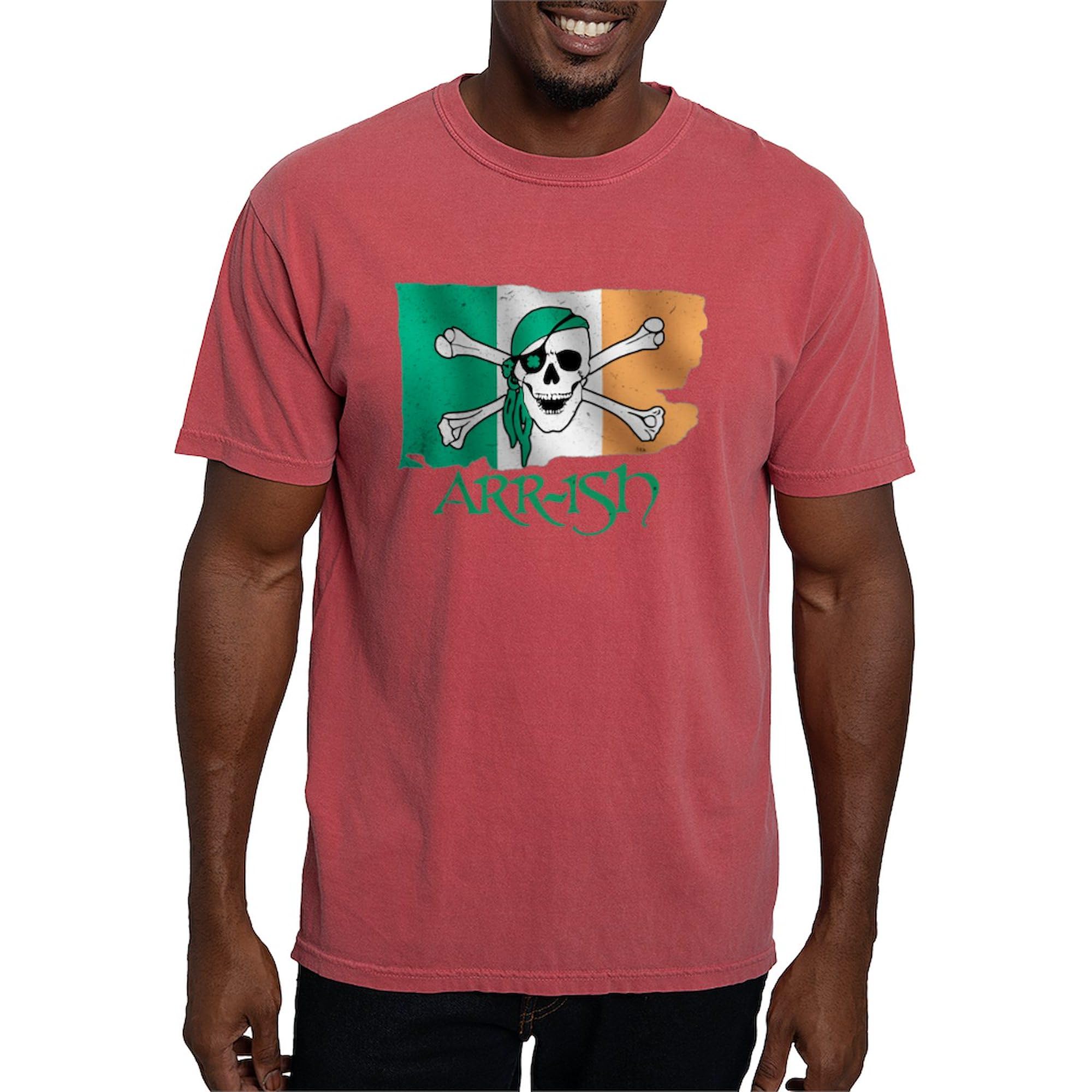 ARR Ish Pirate T-Shirt for Men - Comfort Colors Crew Neck Tee | Casual Wear, Pirate Theme Costume, Gift for Pirate Fans
