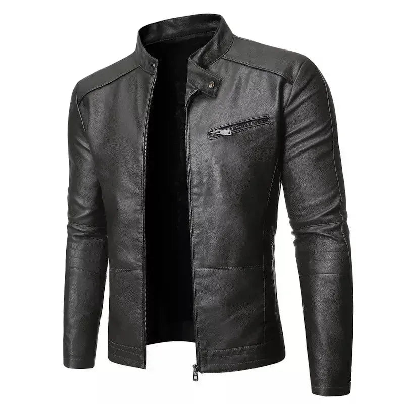 Men's Slim Fit Motorcycle Jacket - Lightweight Protective Riding Gear for Street Bikes & Cruisers | Perfect for Commuting & Weekend Adventures