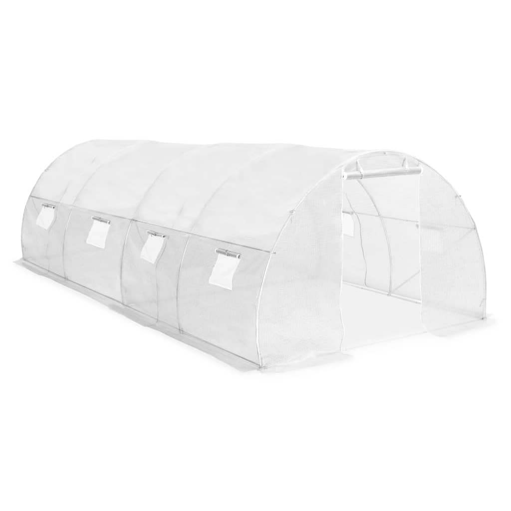Walk-in Greenhouse for Indoor & Outdoor Gardening - 193.8ft² Quick Setup Canopy with Roll-Up Zip Door (236.2